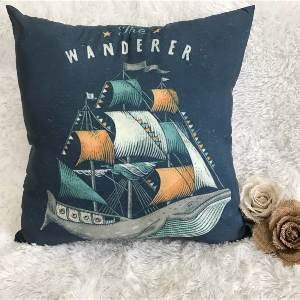 The wanderer pillow,  New!